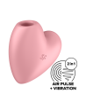 Stimulateur Satisfyer Cutie Heart - Rose