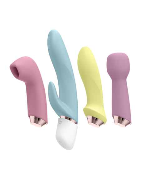 Pack vibromasseurs  Satisfyer Marvelous four - Multicouleur