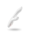 Stimulateur vibromasseur Satisfyer Pro G-Spot Rabbit - Blanc et Or rose