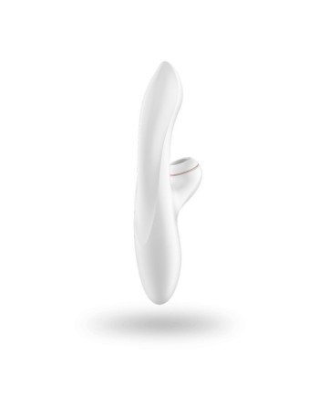 Stimulateur vibromasseur Satisfyer Pro G-Spot Rabbit - Blanc et Or rose