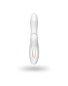 Stimulateur vibromasseur Satisfyer Pro G-Spot Rabbit - Blanc et Or rose