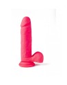 VIBROMASSEUR RÉALISTE R16 FLESH 16 CM AVEC TÉLÉCOMMANDE Rose