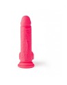 VIBROMASSEUR RÉALISTE R16 FLESH 16 CM AVEC TÉLÉCOMMANDE Rose