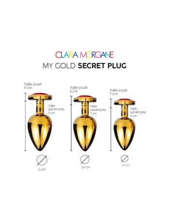 My Gold Secret Plug - Rouge