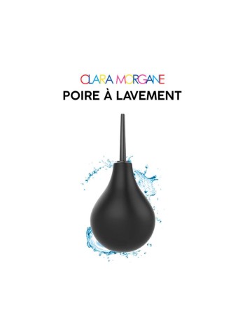 Poire à lavement Clara Morgane - Noir