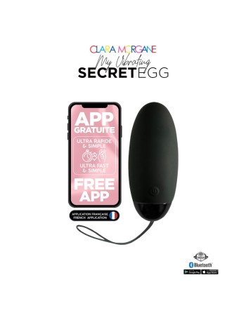 My vibrating secret egg - Noir