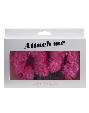 Menottes Attach me - Rose