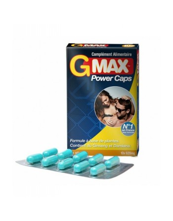 Gmax Power Caps Homme - 10 gélules