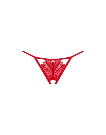 Ingridia string ouvert - Rouge