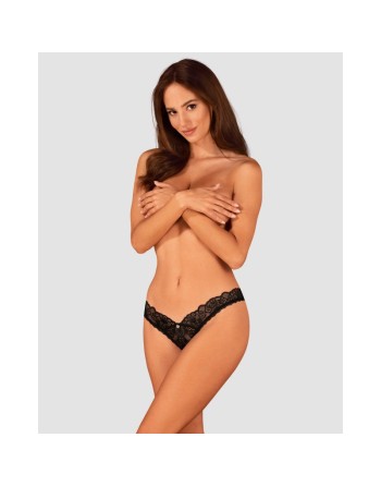 Donna Dream string ouvert - Noir