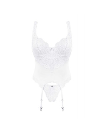 Corset et string blanc Amor Blanco