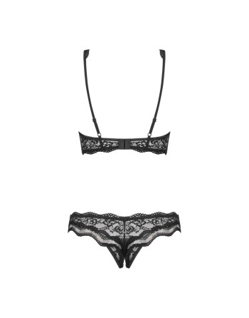 Luvae Ensemble ouvert 2 pcs  - Noir