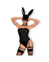 Bunny Costume 4 pcs - Noir