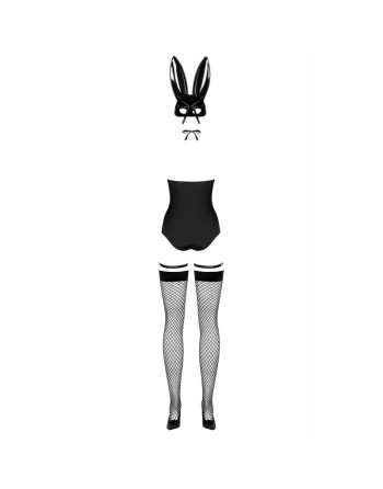 Bunny Costume 4 pcs - Noir