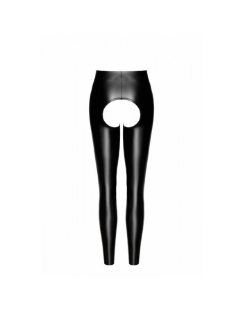 F304 Leggings Taboo wetlook avec entrejambe et fesses ouvertes