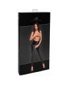 F304 Leggings Taboo wetlook avec entrejambe et fesses ouvertes