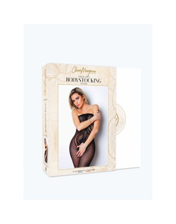 Le numéro 20 bodystocking Clara Morgane - Noir