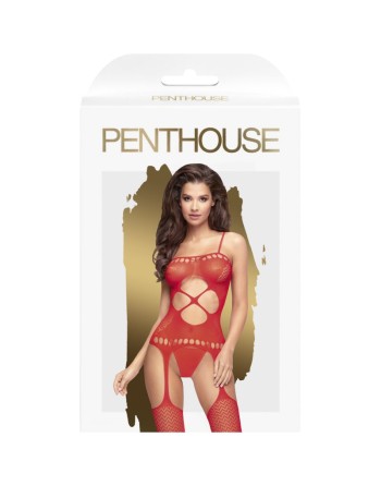 Hot nightfall Bodystocking - Rouge