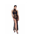 F239 Robe longue en tulle