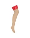 Loventy stockings - Rouge