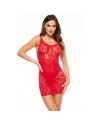 Donna robe lingerie - Rouge