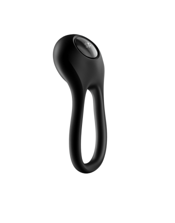 Cockring  Satisfyer Majestic Duo - Noir