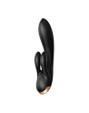 Vibromasseur rabbit Satisfyer Double Flex Connect Noir