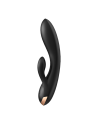 Vibromasseur rabbit Satisfyer Double Flex Connect Noir