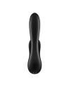 Vibromasseur rabbit Satisfyer Double Flex Connect Noir