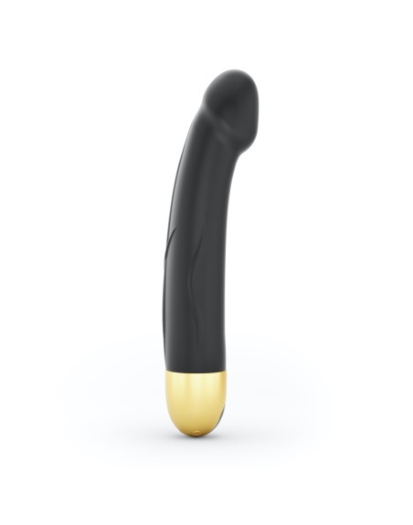 Vibromasseur Real Vibration M 22 cm 2.0 - Noir et Or