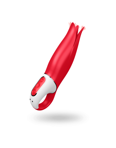 Vibromasseur Satisfyer Vibes Power Flower - Rouge