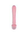 Triple lover Rabbit et Wand Satisfyer - Rose