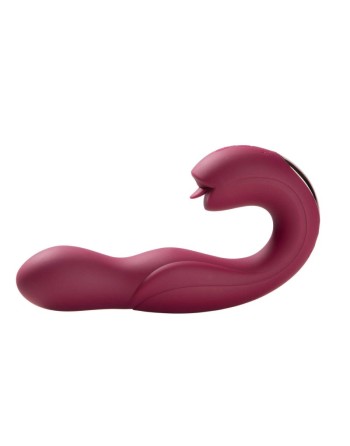 Joi Pro 2 Violet - Vibrateur - lécheur de clitoris rotatif à tête télécommandée pour le point G